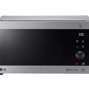 LG MH8265CIS Microwave Oven, 42litres, Silver, Smart Inverter with 10years warranty, Grill, Smart Auto Cook, Anti Bacteria, LED Lighting