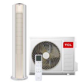 TCL 2.0HP Tower Inverter Floor Standing Air Conditioner R32 Gas + Free Installation Kit | TAC-18CFD