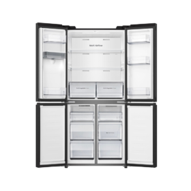 Hisense 482L Cross Door PureFlat Refrigerator Premium Black | 61WCB-RQ