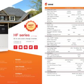 SRNE 5.0kW High Frequency Off Grid Solar Inverter HF Series 48V | HF4850S80-145