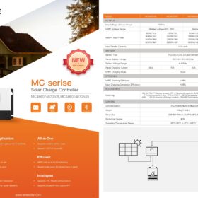 SRNE 100A MPPT Solar Charge Only Controller MC Series | MC48100N15