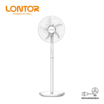 Lontor 16 Inch Rechargeable Stand Fan | CTL-CF058R-16