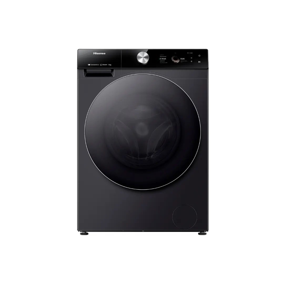 Hisense 12KG Inverter Front Load Washing Machine Black | WF7S1247BB