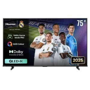 Hisense 75 Inch QLED 144Hz VRR QLED Gaming Smart TV | 75Q7Q